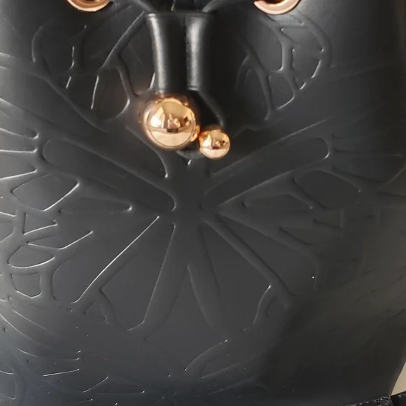 Sophia Webster Black Butterfly Leather Handbag - Picture 9 of 10